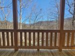Front Deck- Mountain View